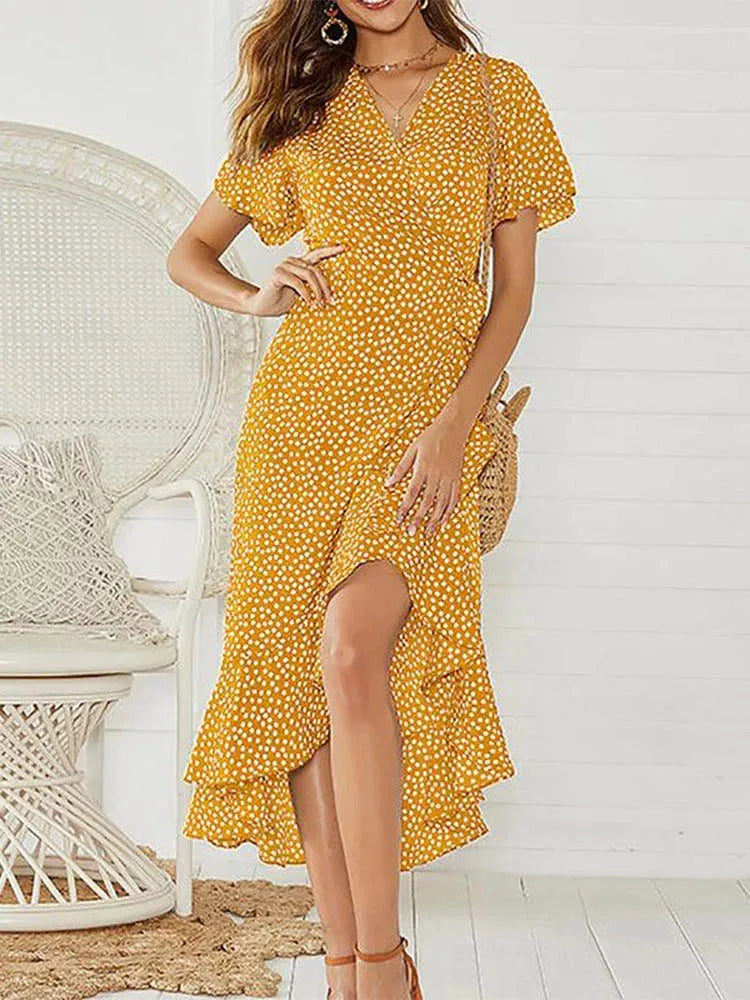 Floral Boho Maxi Dress