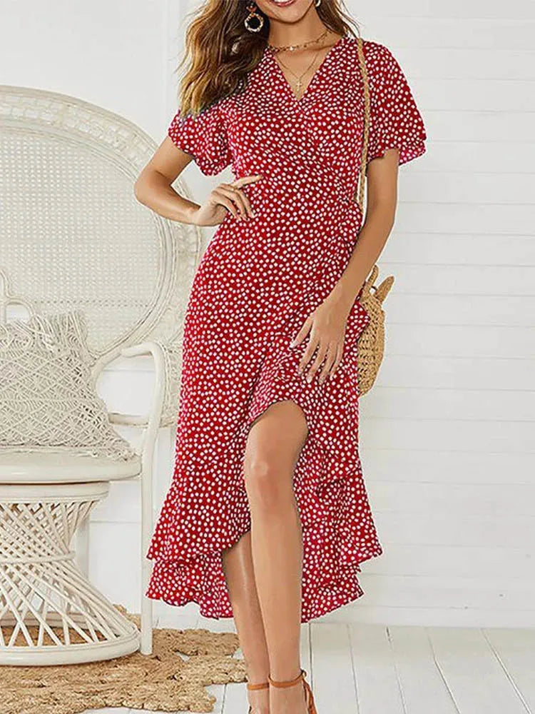 Floral Boho Maxi Dress