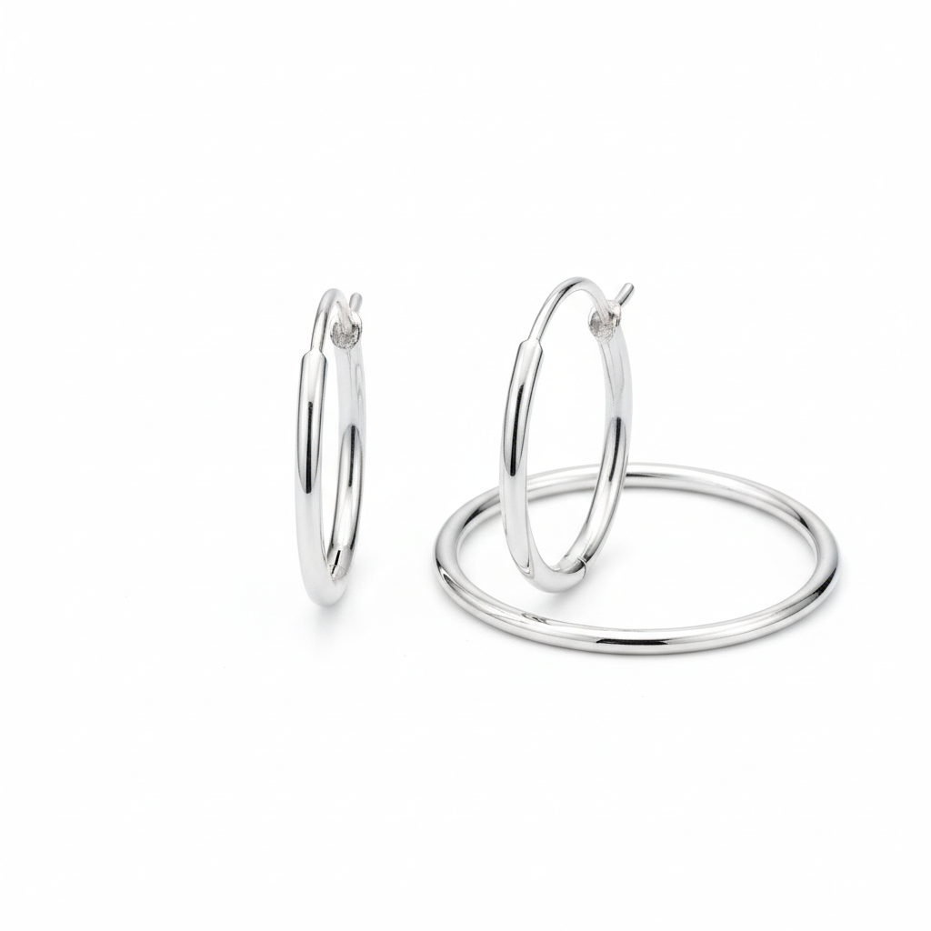 Gold/Silver Hoop Earrings | 3 - Pack